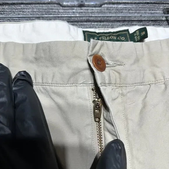 CC Filson Vintage Pants Men's Size 38x30 Khaki Anchorage Work